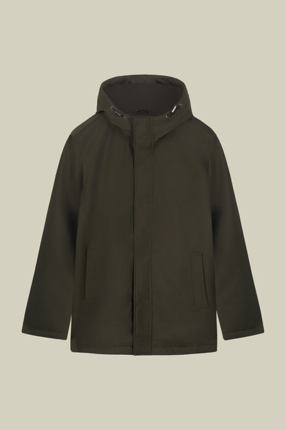 Men's padded jacket in technical fabric regular fit