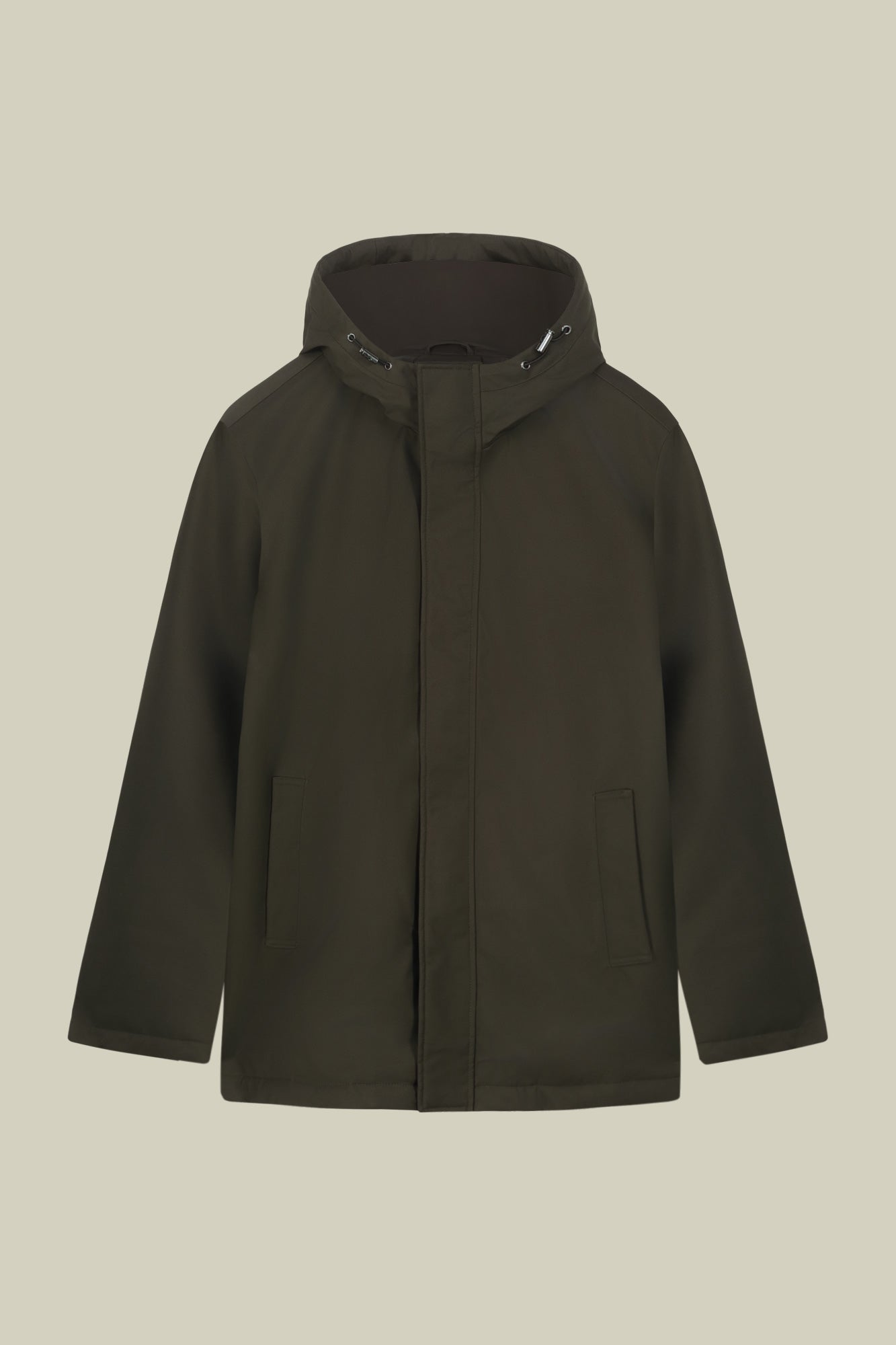 Men's padded jacket in technical fabric regular fit
