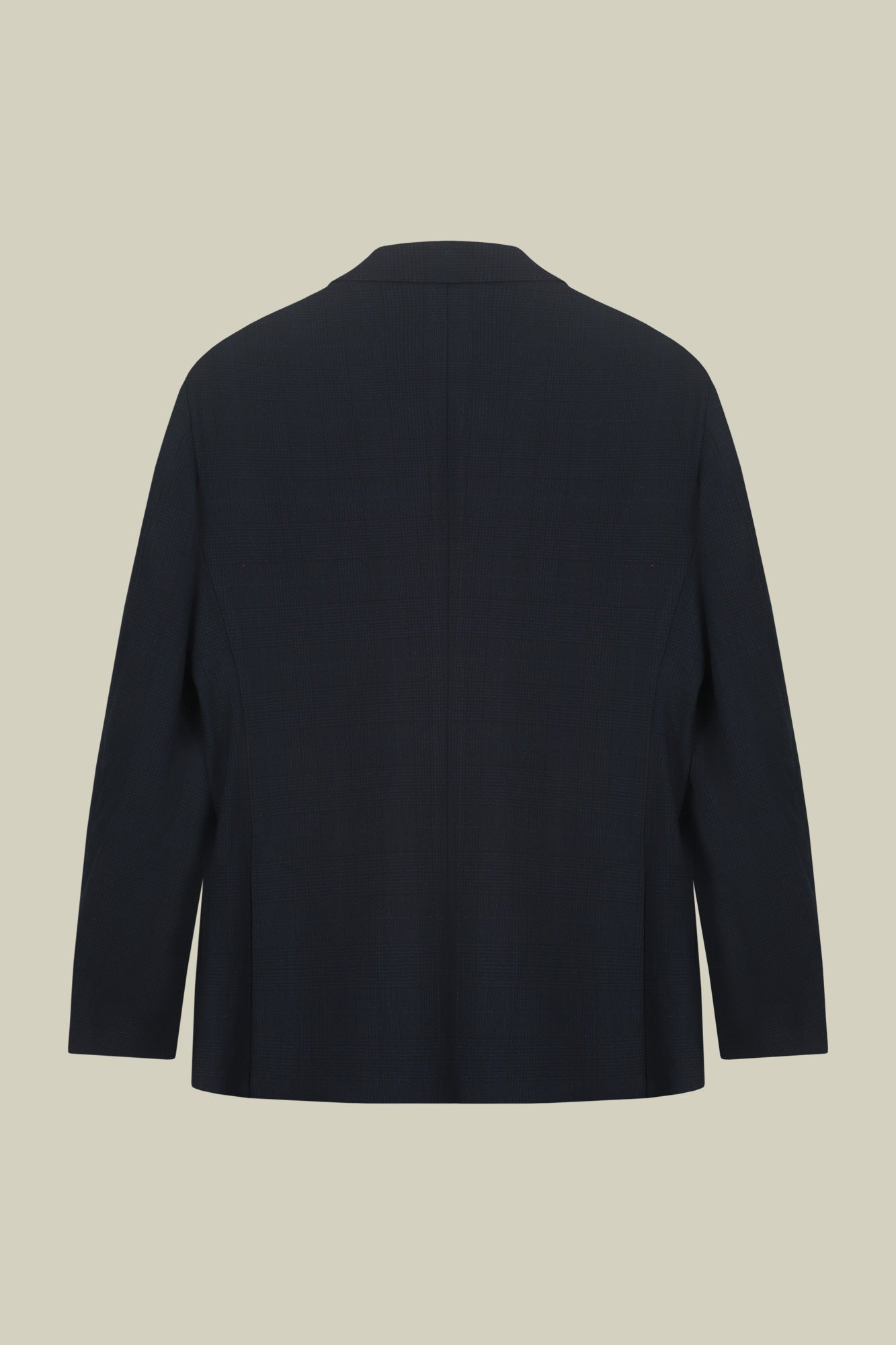 Men's semi-lined Prince of Wales jacket regular fit