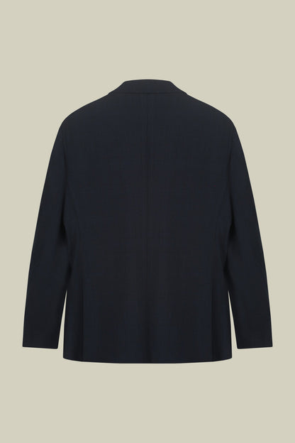 Men's semi-lined Prince of Wales jacket regular fit