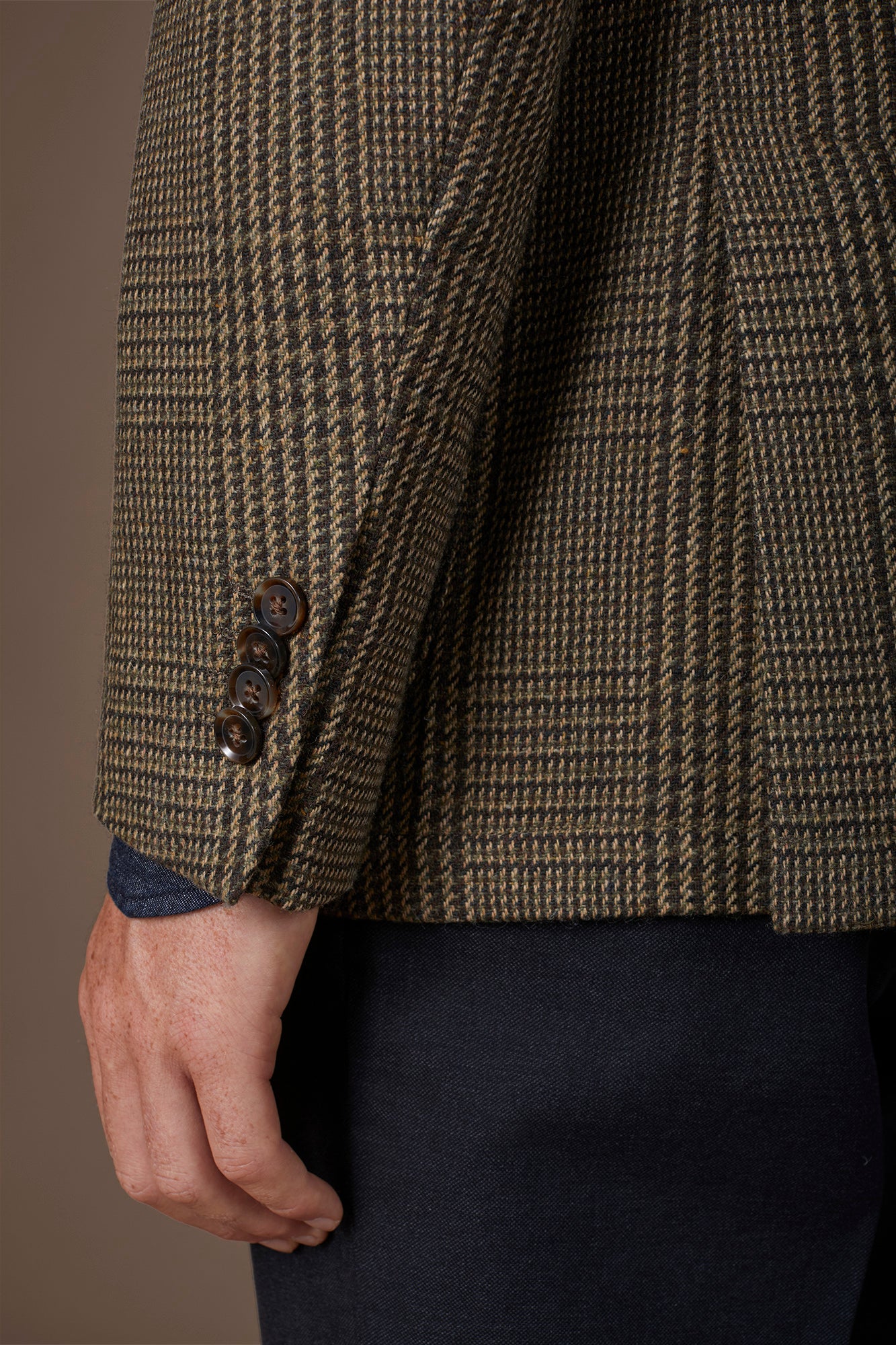 Men's single-breasted jacket