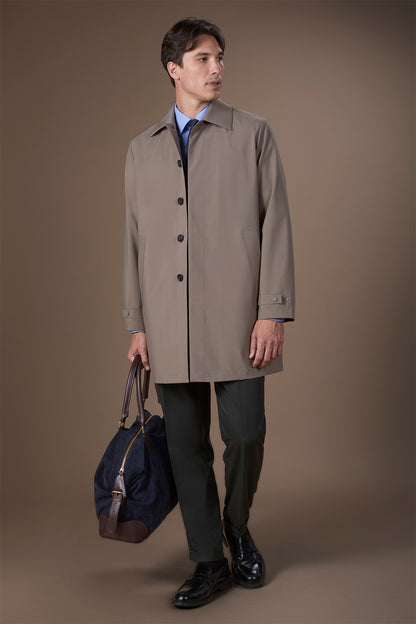 Men's waterproof jacket in waterproof technical fabric regular fit