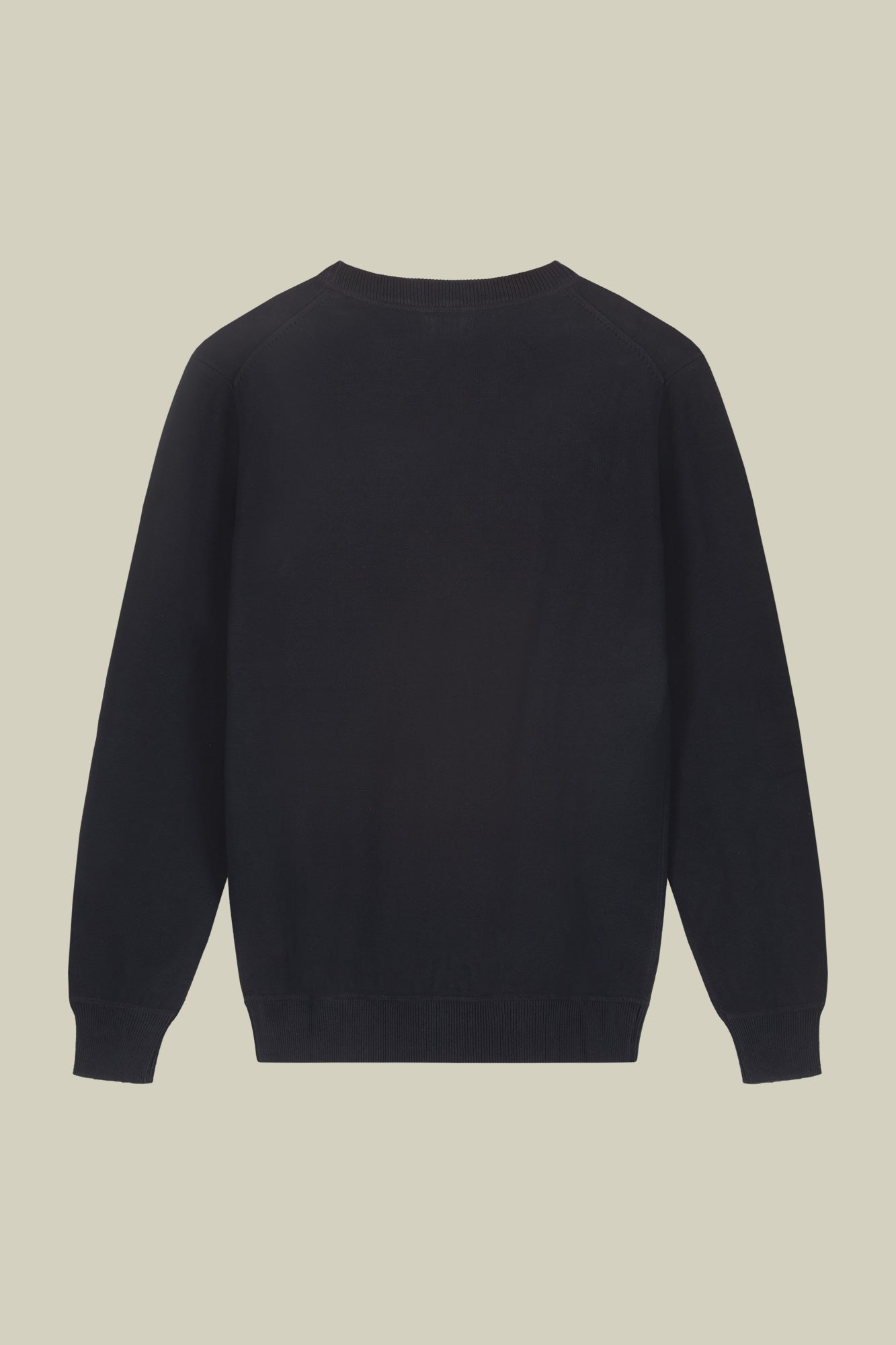 Men's regular fit crew neck jumper in 100% cotton