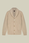 Men's regular fit English knit cardigan