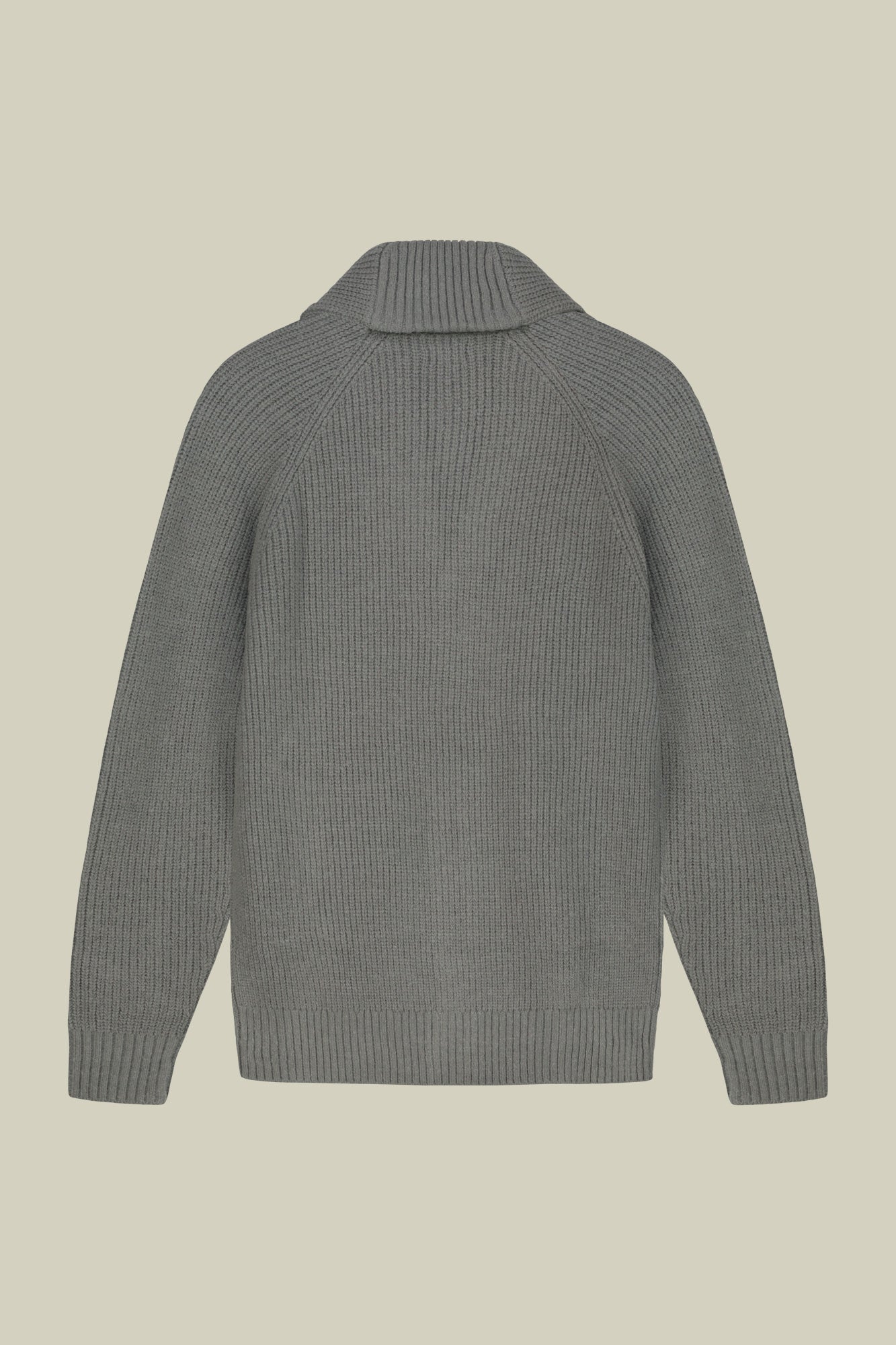 Men's regular fit English knit cardigan