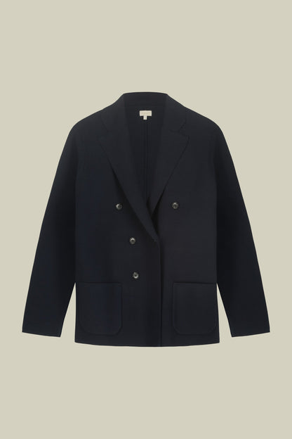 Men's single-breasted cardigan in 100% cotton Milano Point knit regular fit