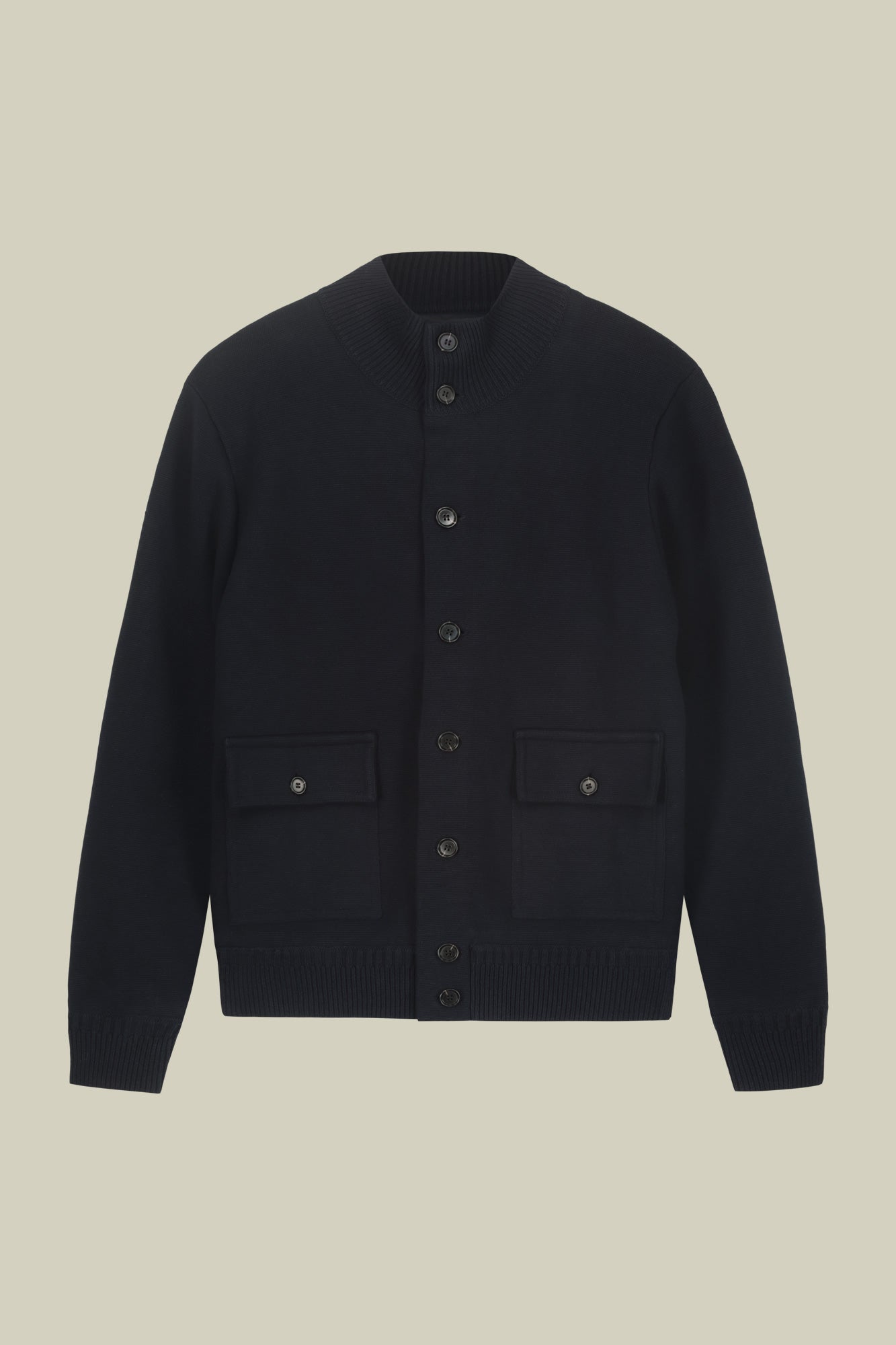 Men's regular fit 100% cotton Milano Point knit jacket