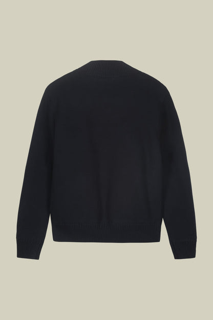 Men's regular fit 100% cotton Milano Point knit jacket