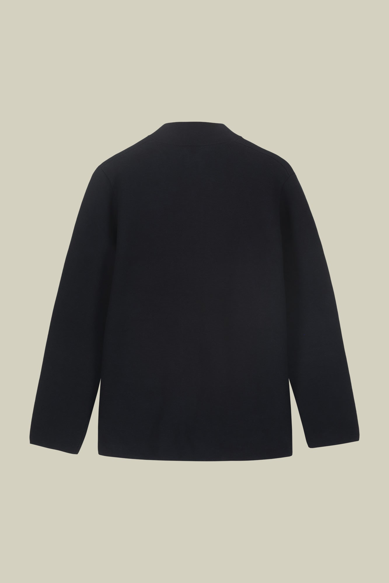 Men's Milano Point knit jacket with Korean collar in 100% cotton regular fit