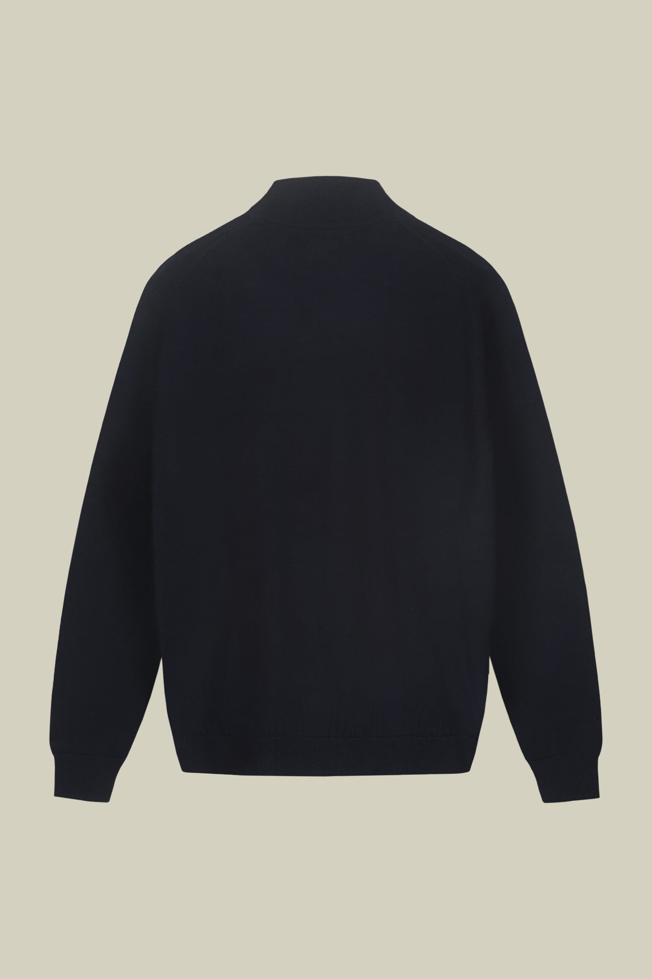 Men's 100% merino wool turtleneck jumper regular fit