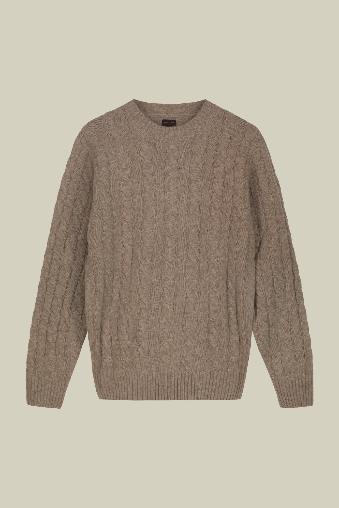 Men's lambswool crew neck jumper in a regular fit