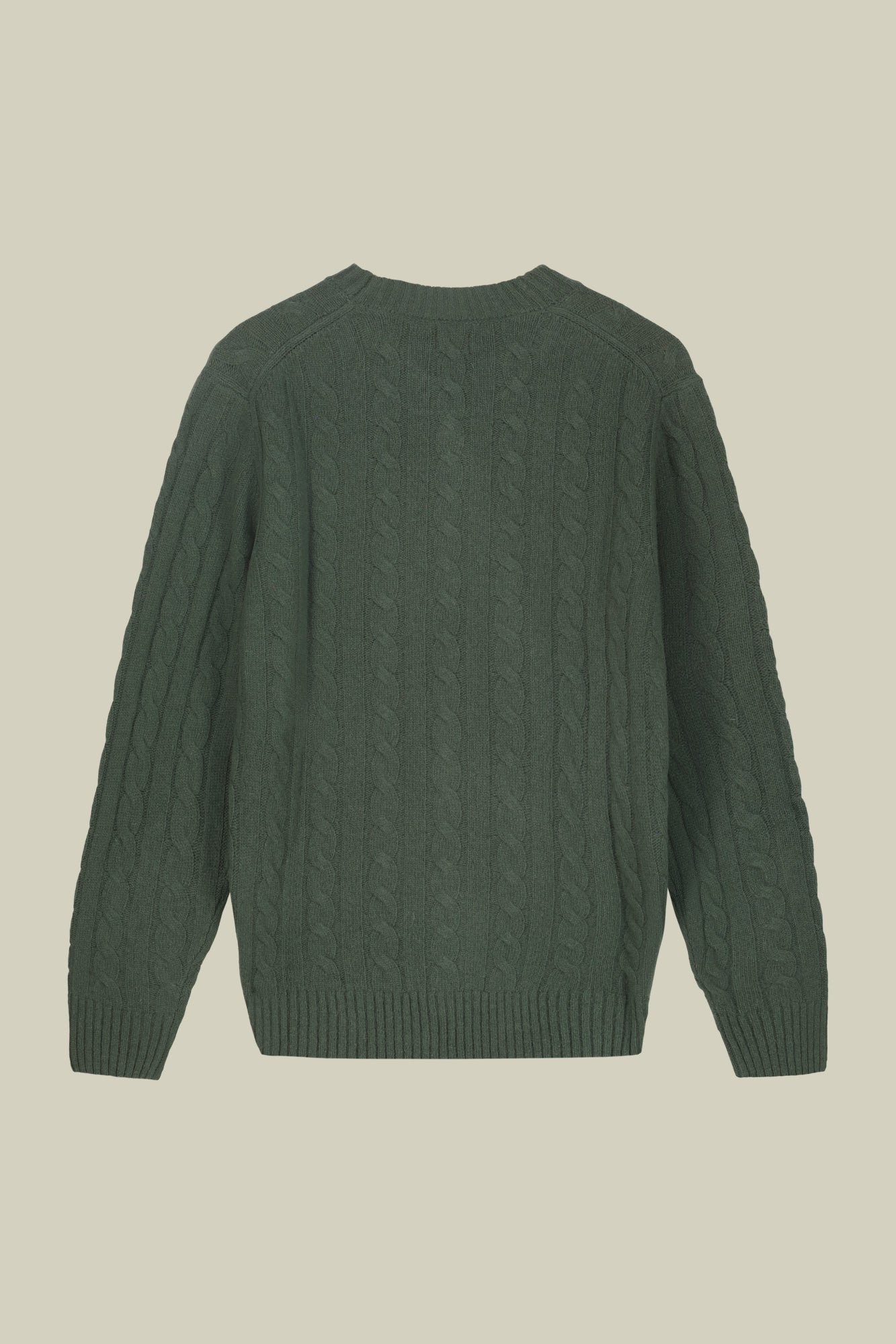 Men's lambswool crew neck jumper in a regular fit