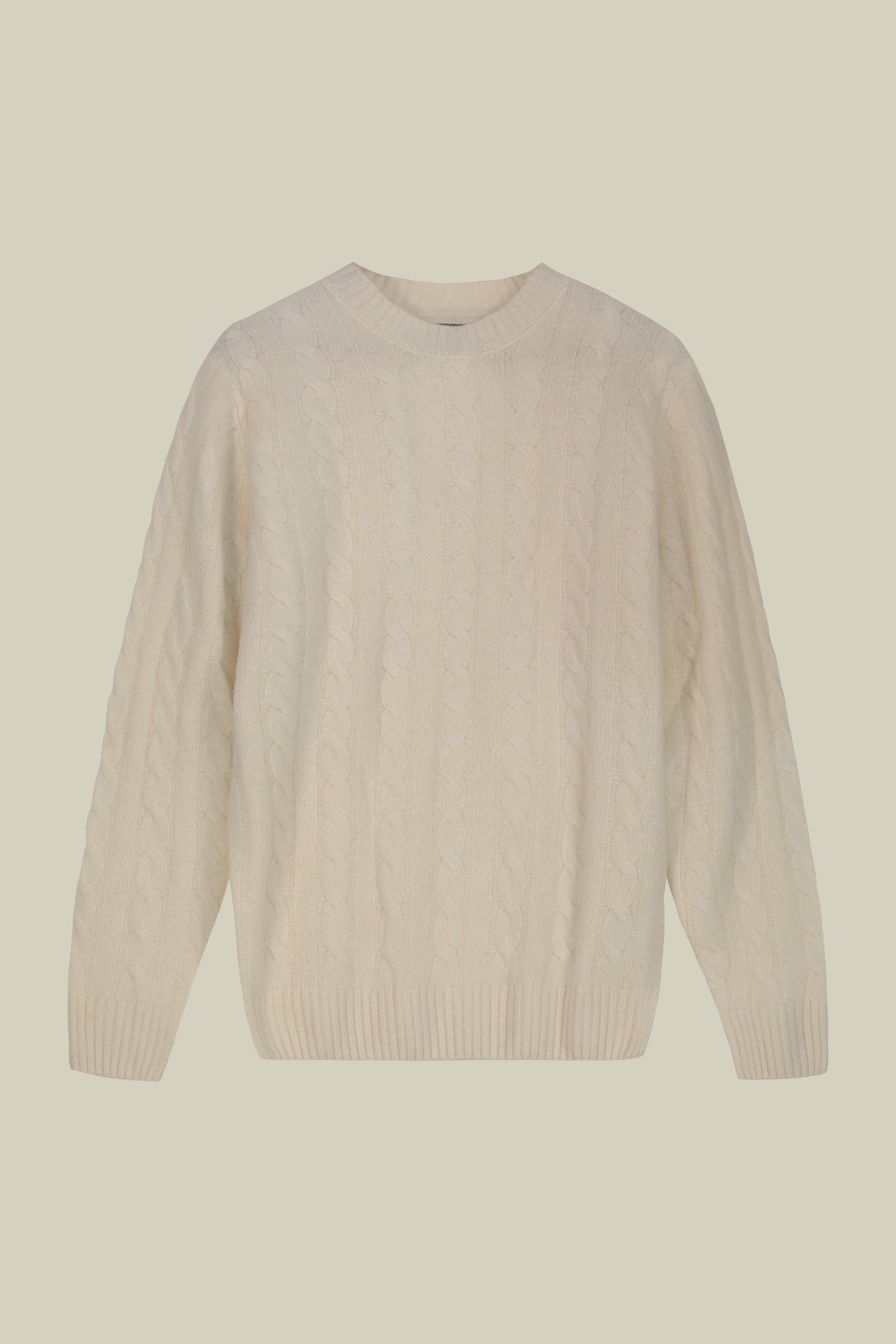 Men's lambswool crew neck jumper in a regular fit