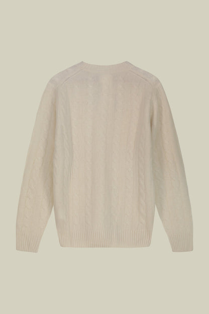 Men's lambswool crew neck jumper in a regular fit