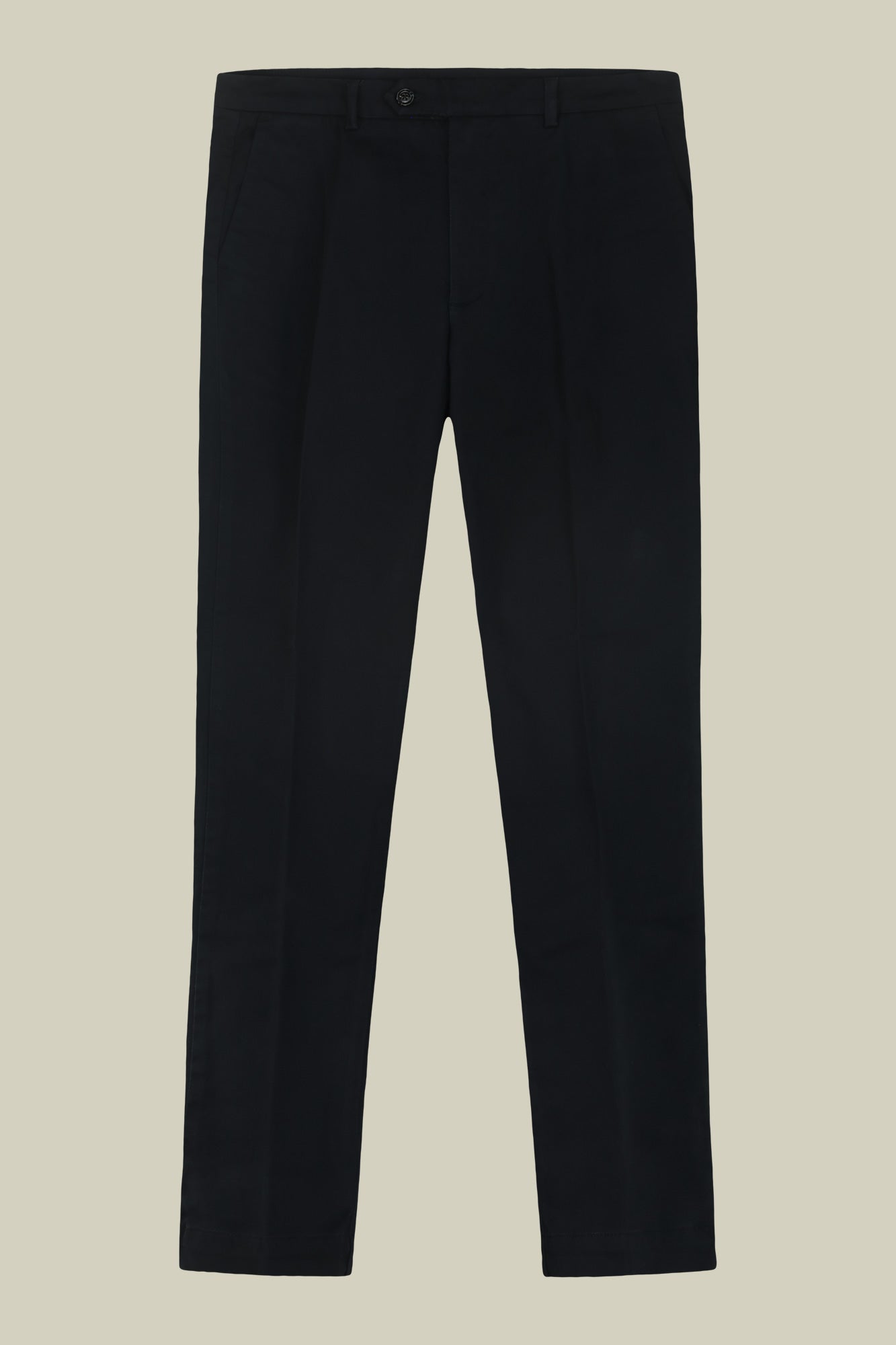 Classic men's chinos in regular fit with stretch twill construction