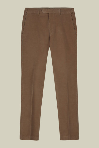 Men's classic trousers in 1000-line velvet regular fit