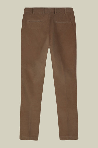 Men's classic trousers in 1000-line velvet regular fit