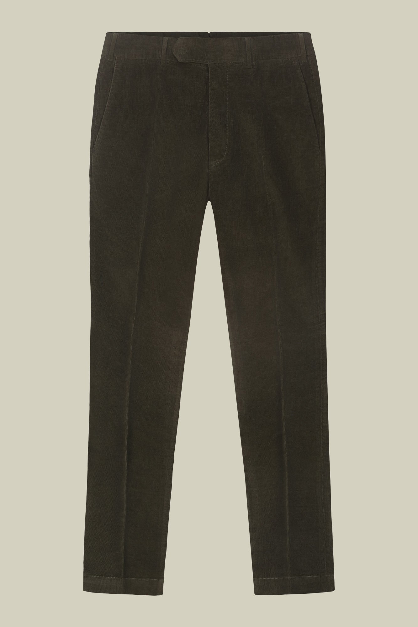 Men's classic trousers in 1000-line velvet regular fit