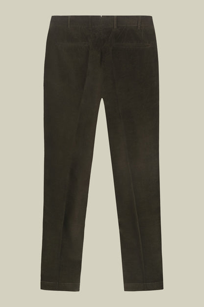 Men's classic trousers in 1000-line velvet regular fit