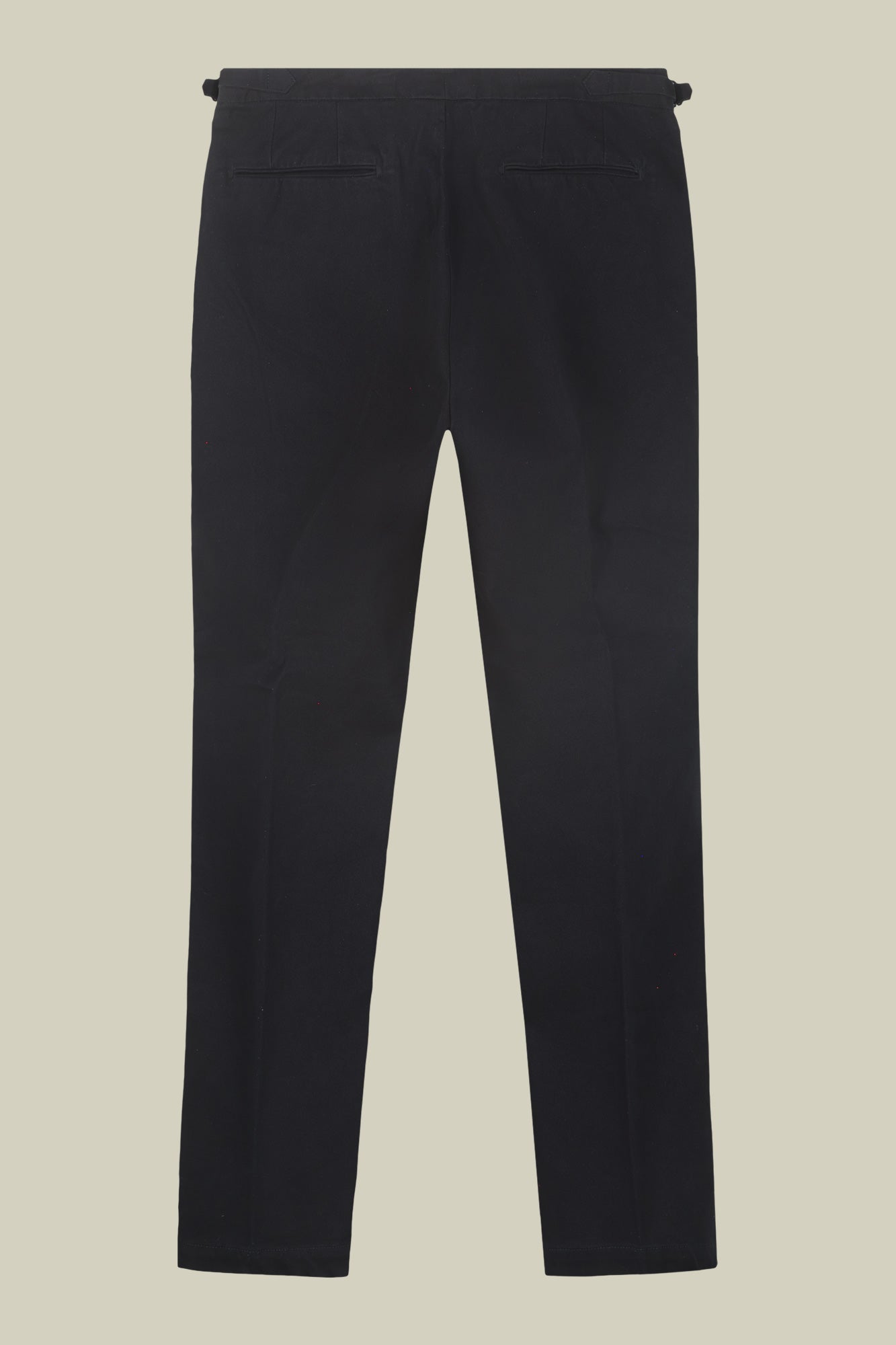 Men's heavy canvas trousers with double pinces and comfort fit