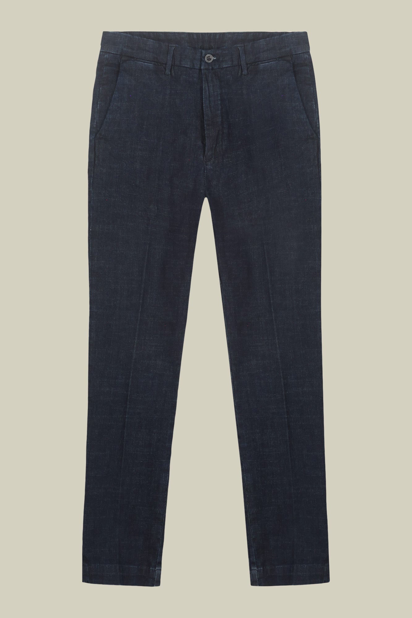 Men's regular fit denim trousers