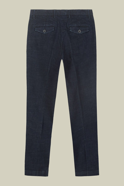 Men's regular fit denim trousers