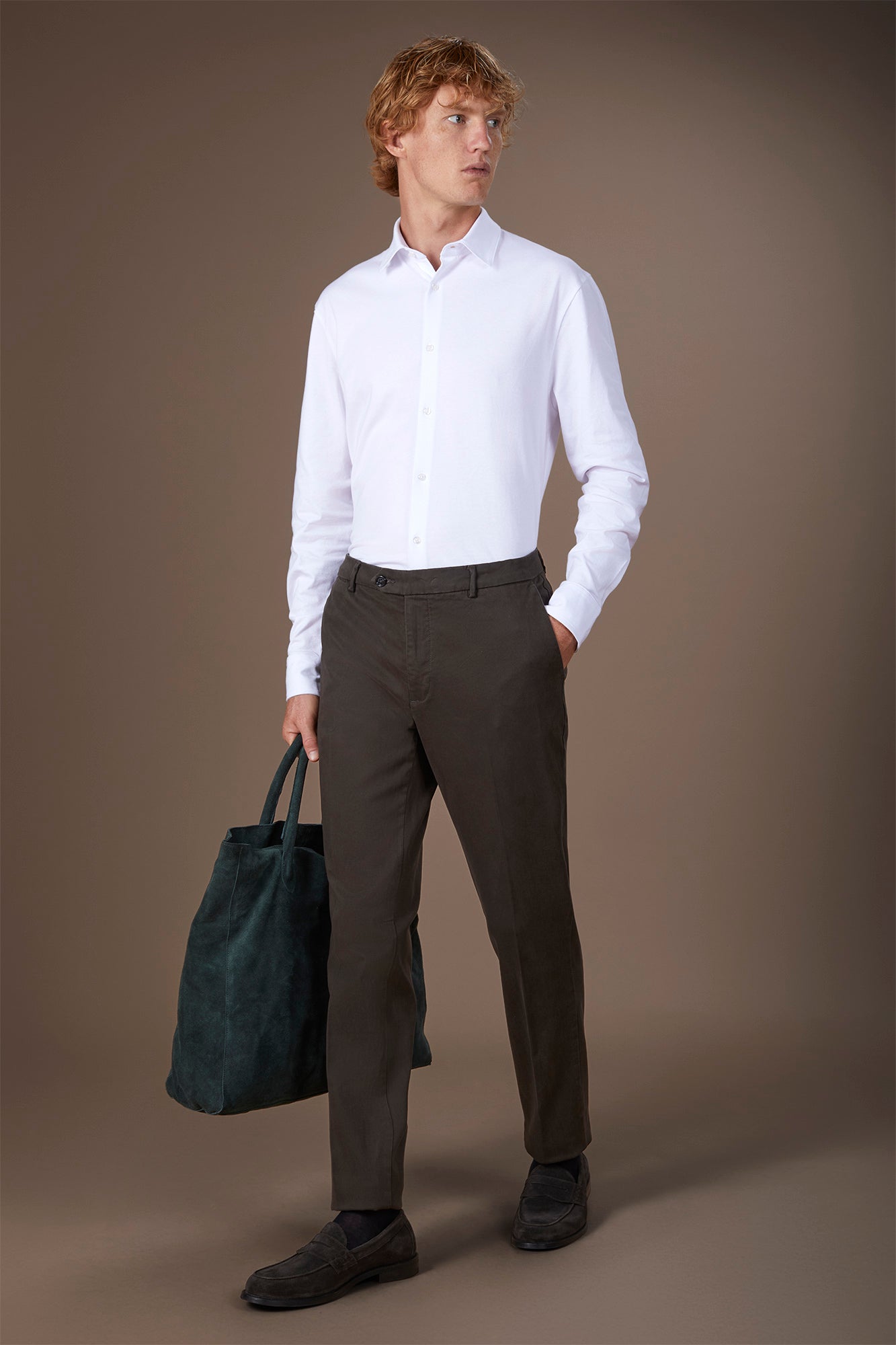 Men's 100% cotton regular fit polo shirt