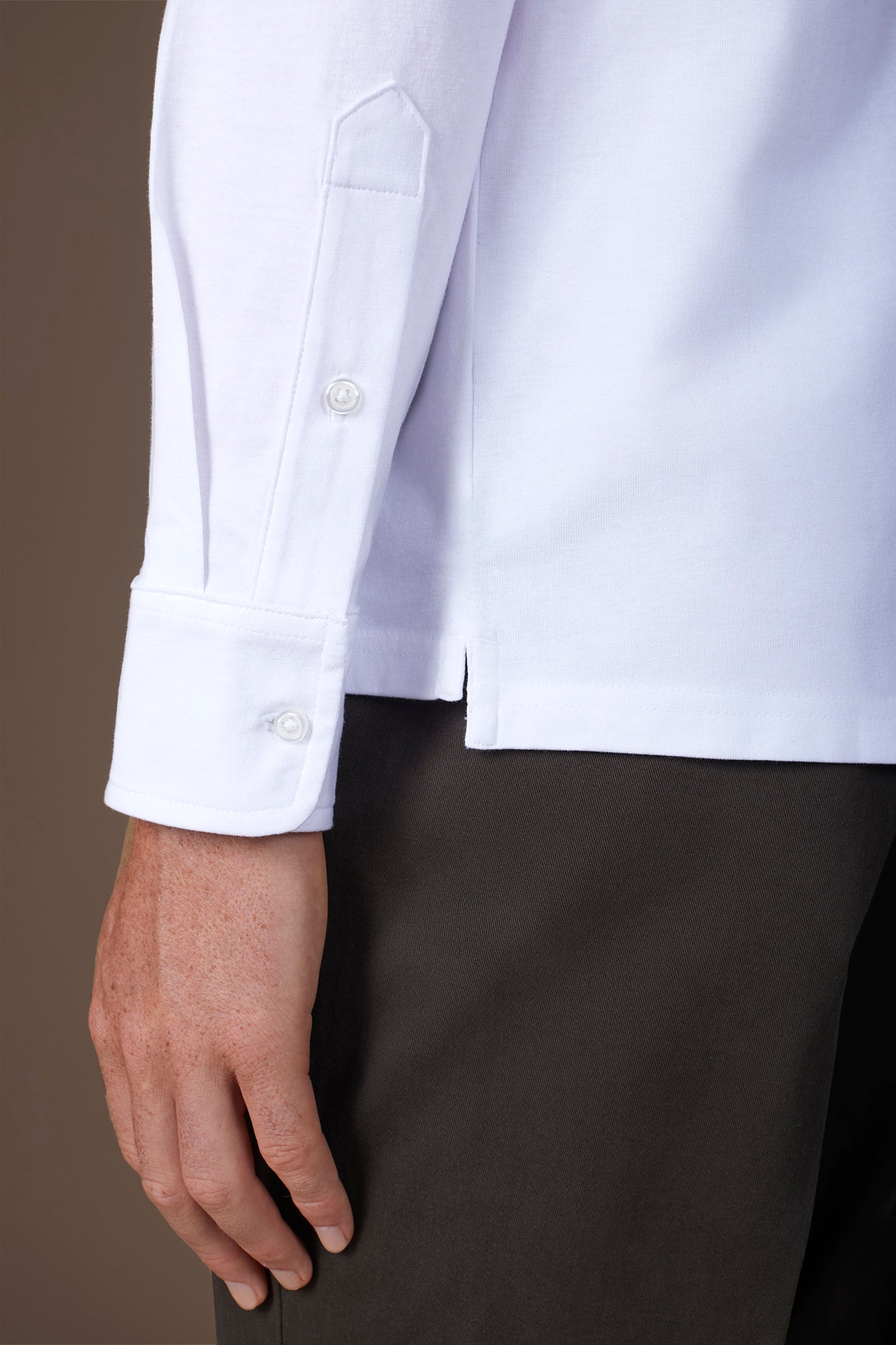 Men's 100% cotton regular fit polo shirt