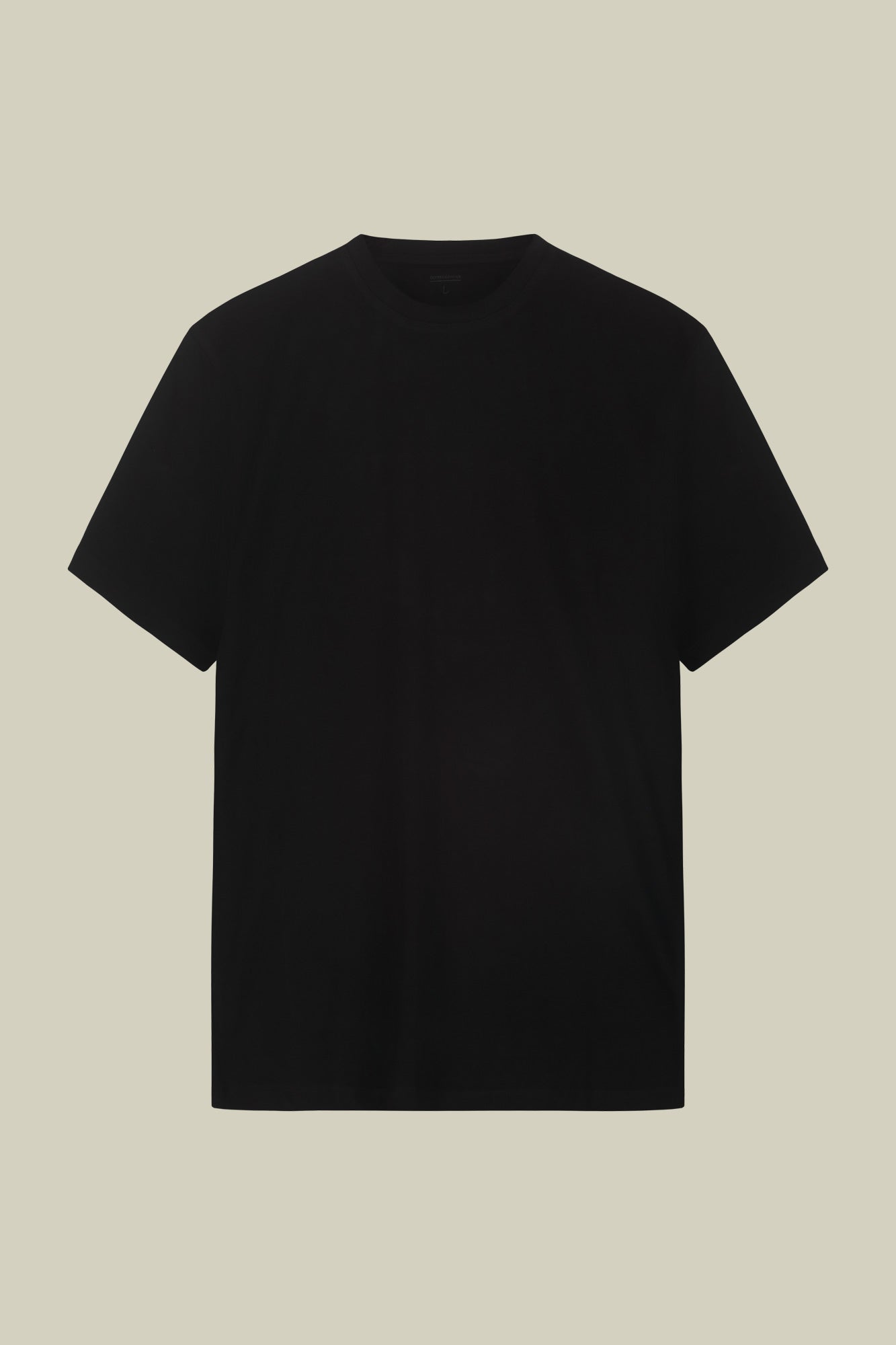 Men's round neck T-shirt in 100% cotton regular fit