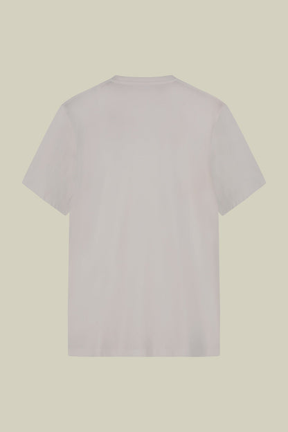 Men's round neck T-shirt in 100% cotton regular fit