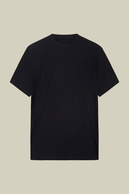 Men's round neck T-shirt in 100% cotton regular fit