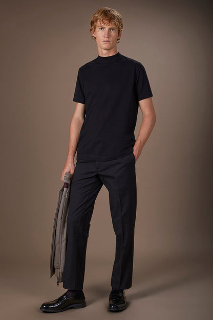 Men's regular fit turtleneck T-shirt