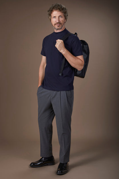 Men's regular fit turtleneck T-shirt