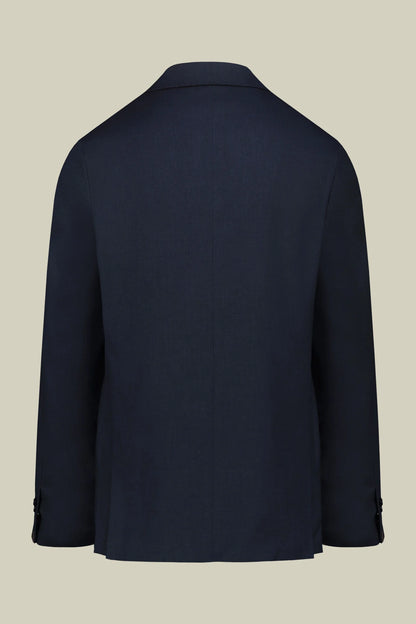 Men's single-breasted suit in grisaille fabric, regular fit