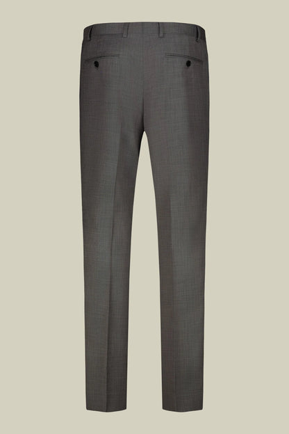 Men's single-breasted suit in grisaille fabric, regular fit