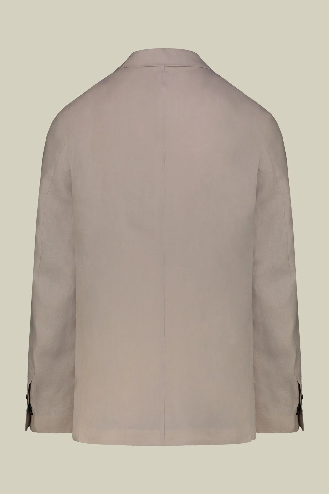 Men's single-breasted suit in 100% linen, regular fit