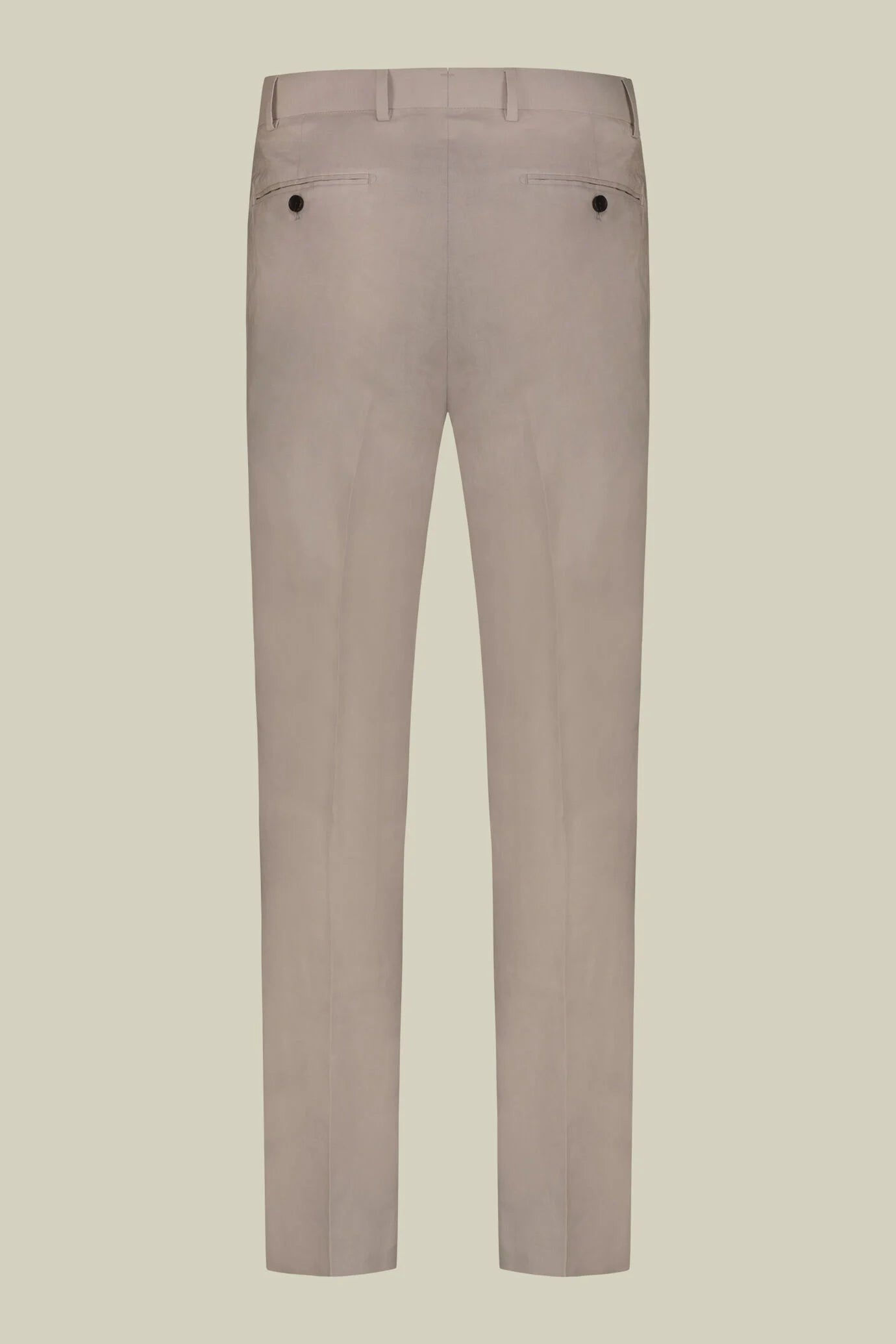 Men's single-breasted suit in 100% linen, regular fit
