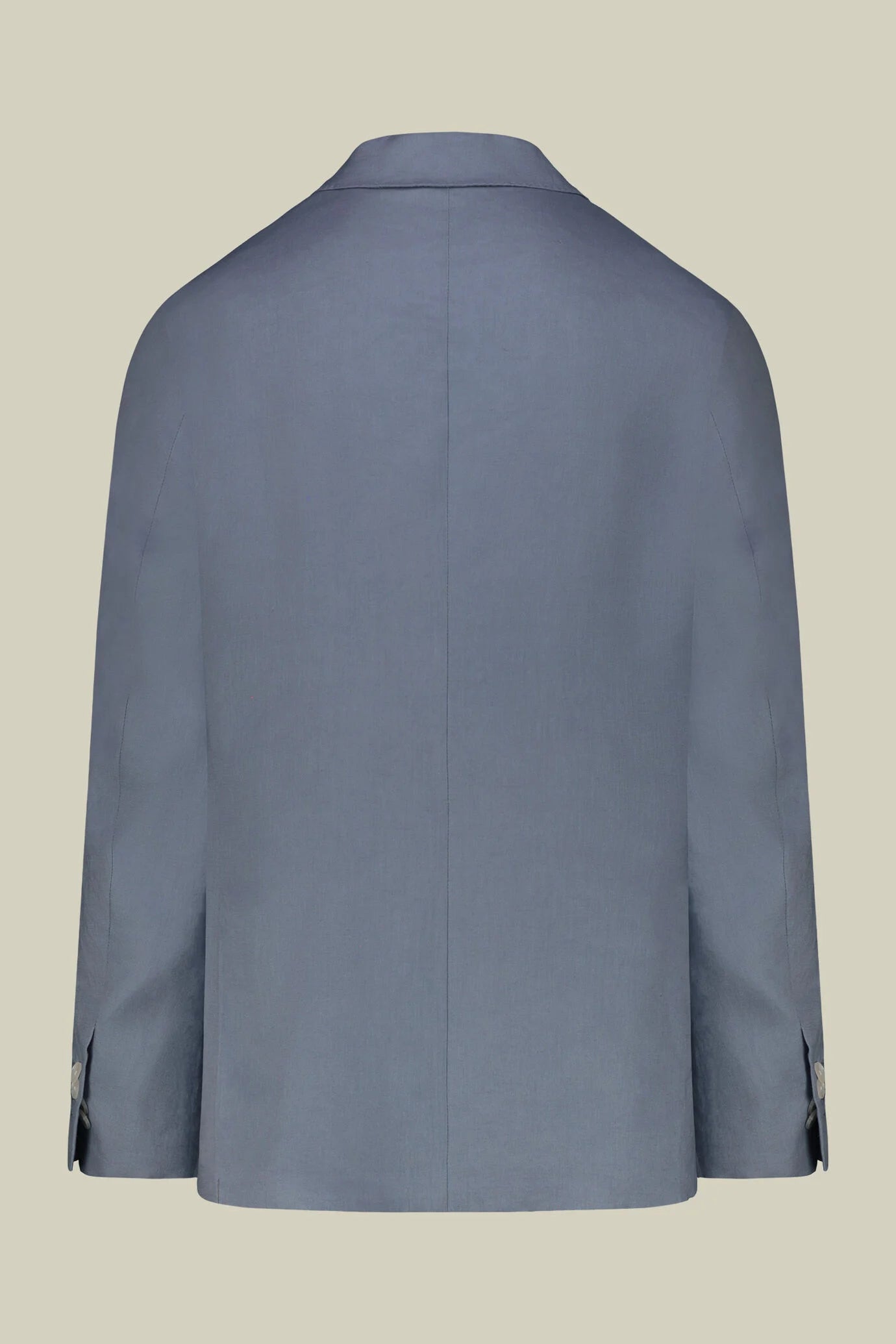 Men's single-breasted suit in 100% linen, regular fit