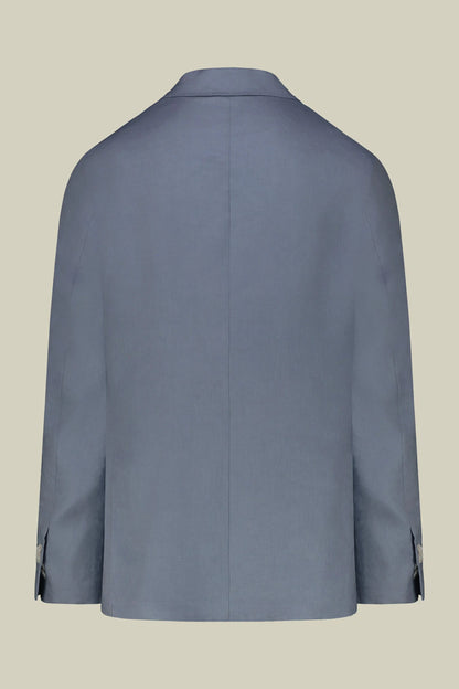 Men's single-breasted suit in 100% linen, regular fit