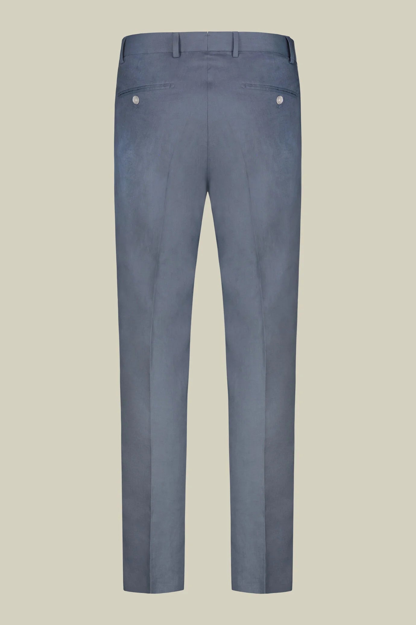 Men's single-breasted suit in 100% linen, regular fit