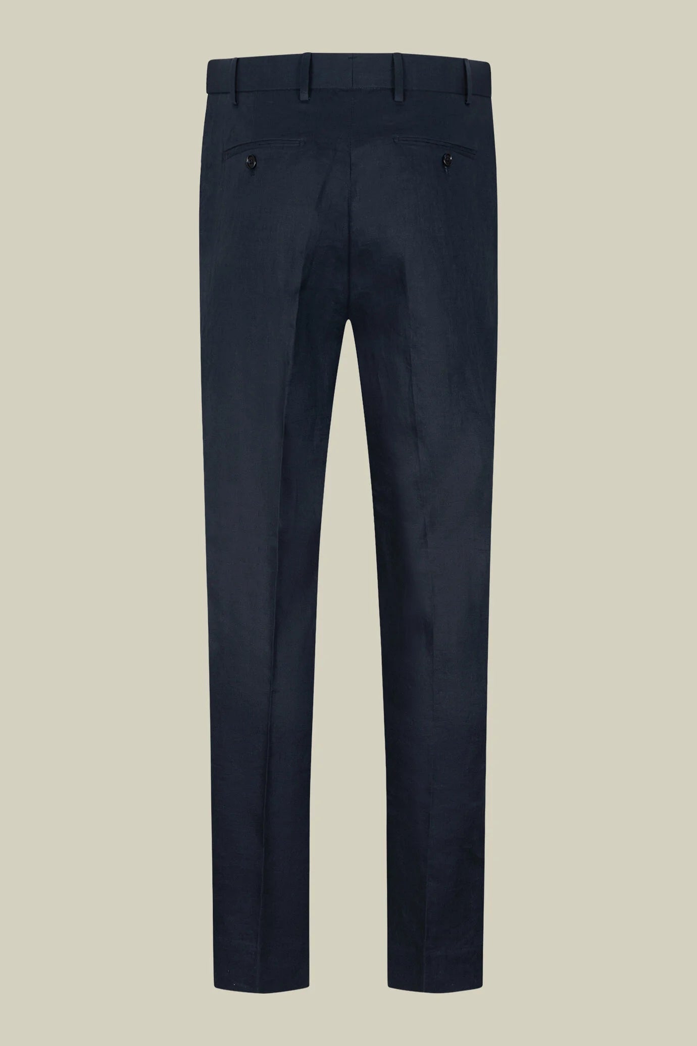 Men's single-breasted suit in 100% linen, regular fit