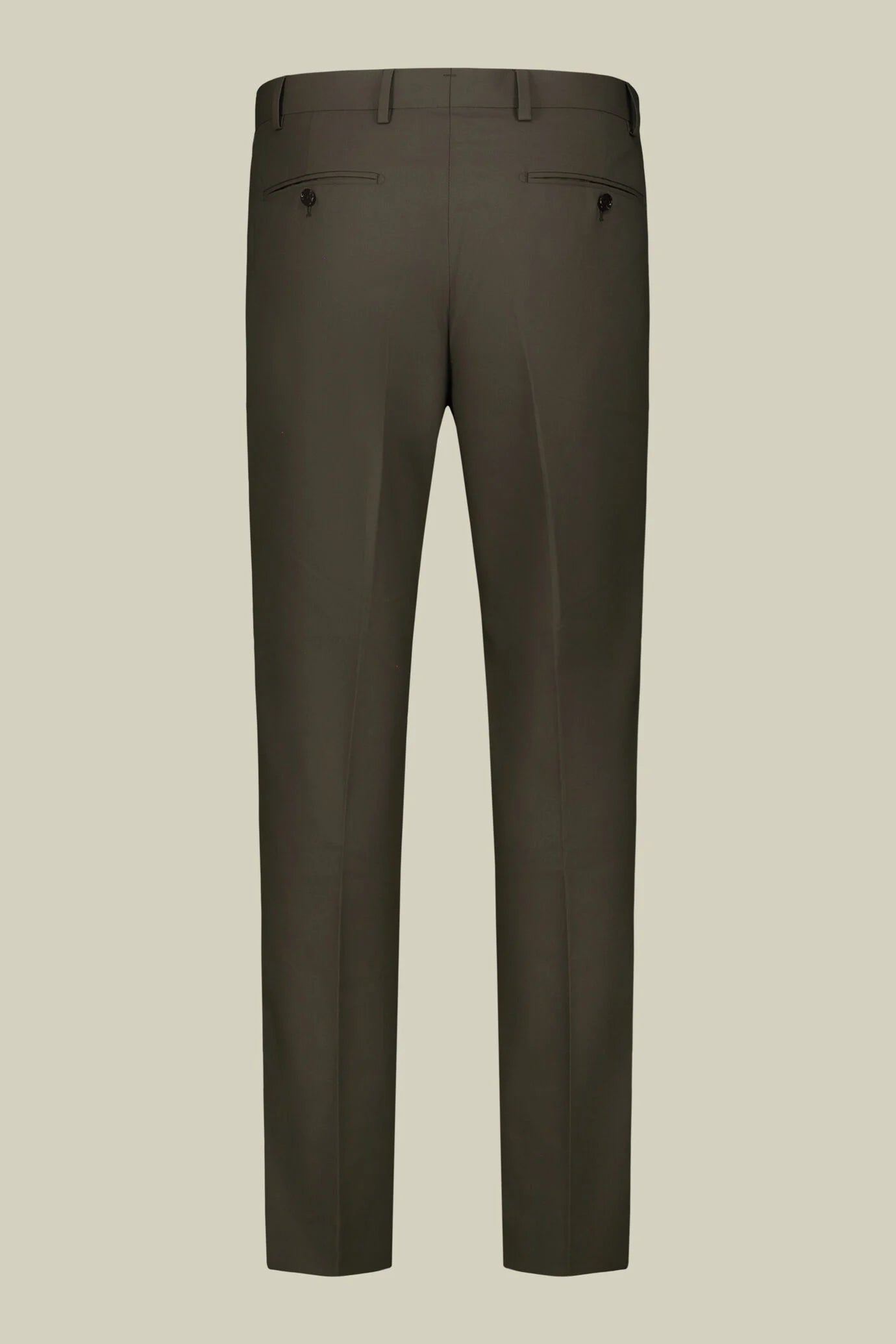 Plain men's suit with regular fit peak lapel jacket