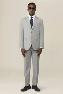 Men's single-breasted Bi-Stretch suit, regular fit