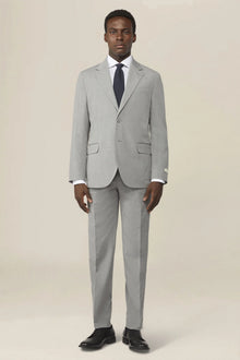 Men's single-breasted Bi-Stretch suit, regular fit