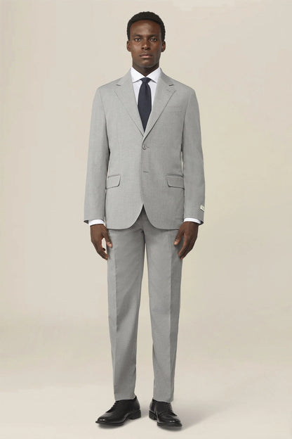 Men's single-breasted Bi-Stretch suit, regular fit