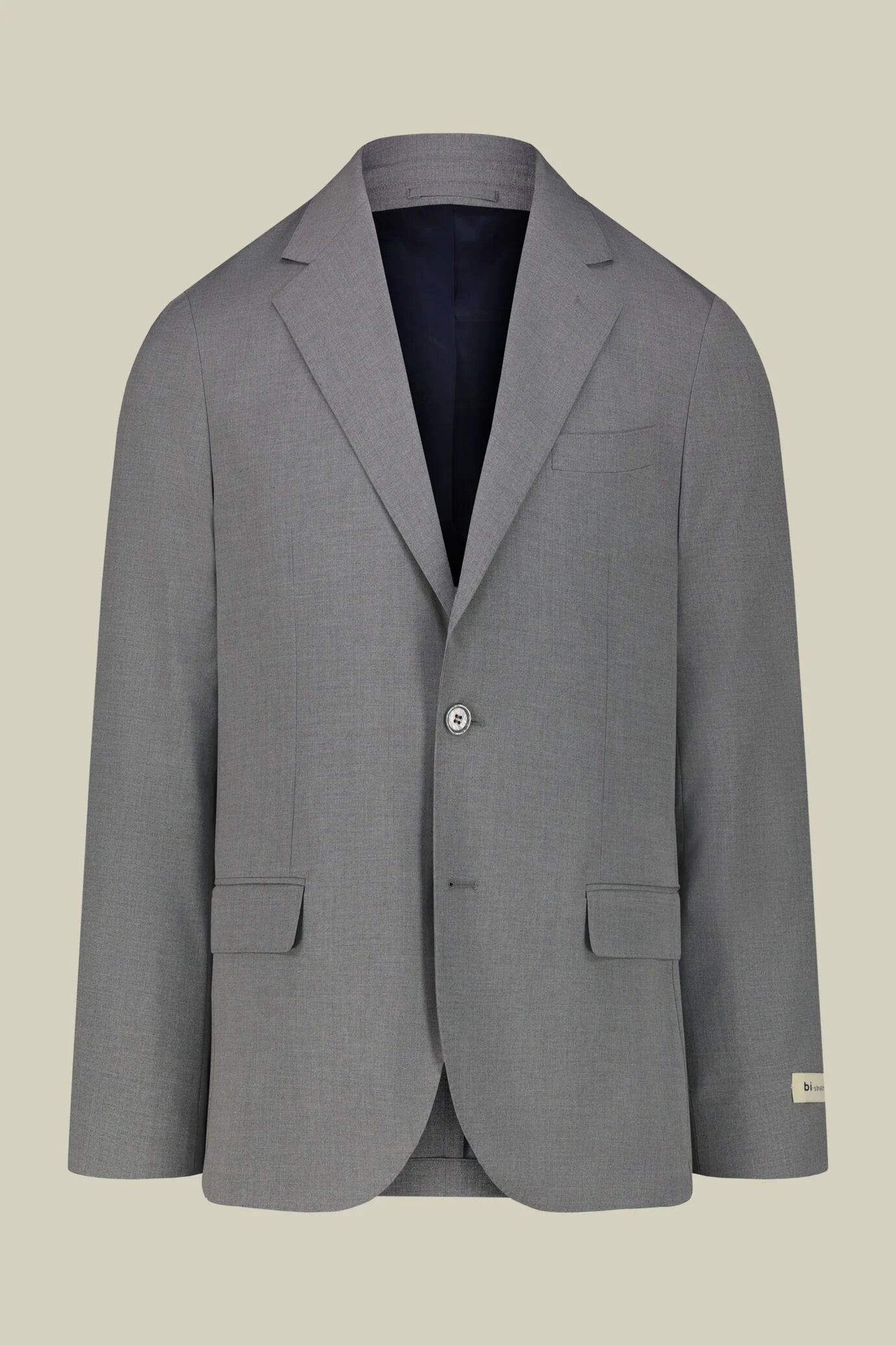 Men's single-breasted Bi-Stretch suit, regular fit