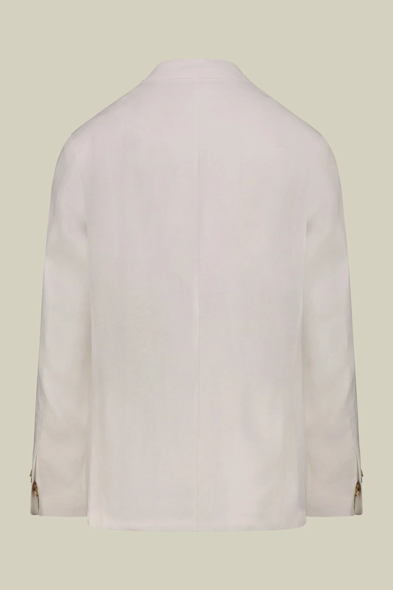 Men's double-breasted suit in 100% linen, regular fit