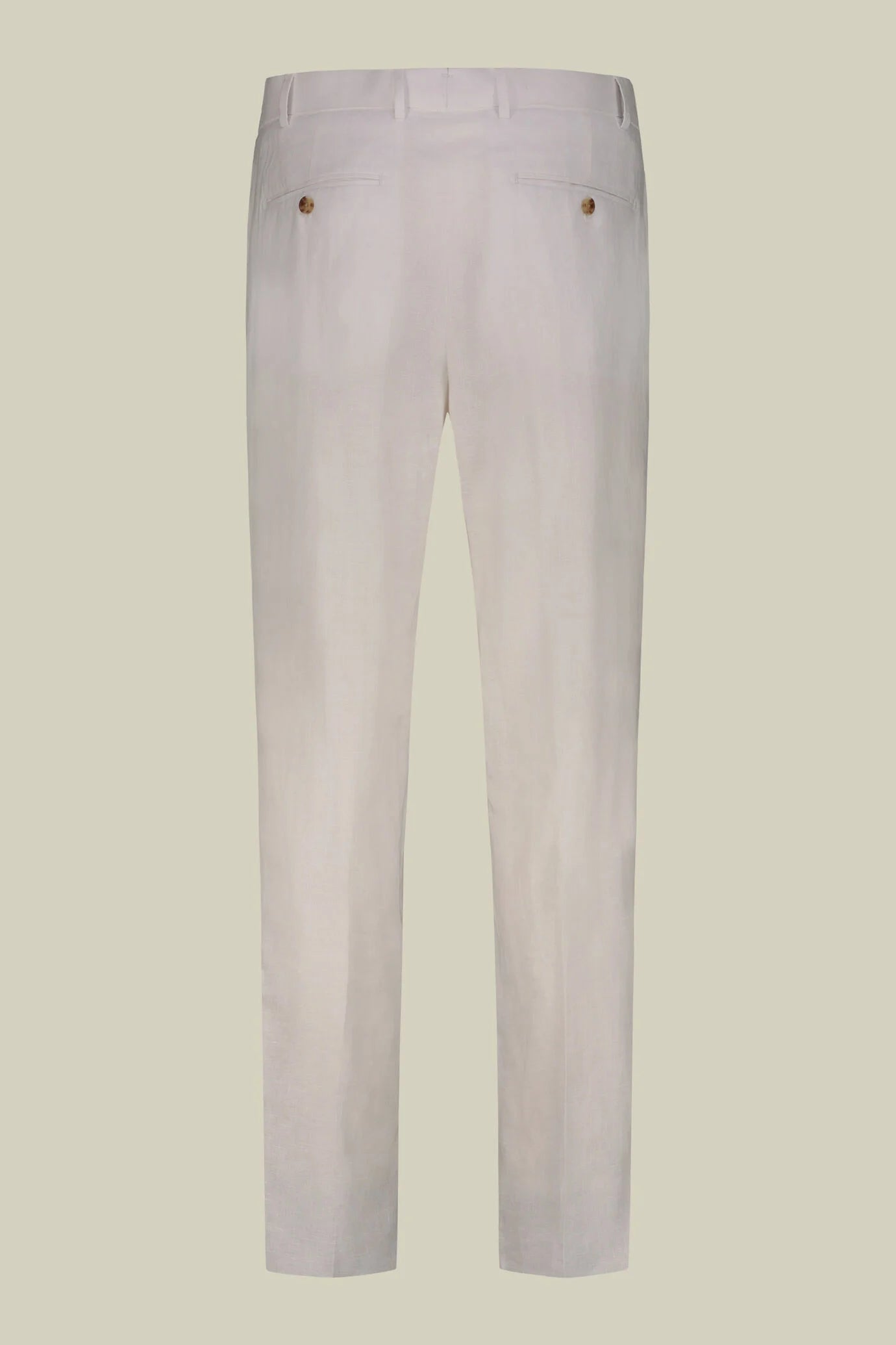 Men's double-breasted suit in 100% linen, regular fit