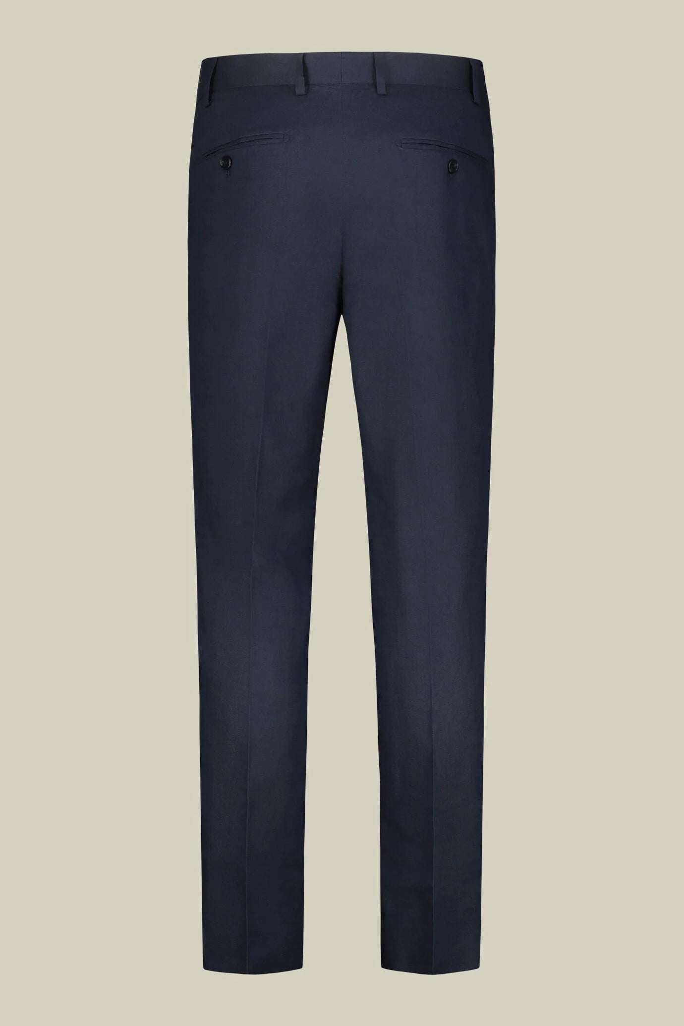 Men's double-breasted suit in 100% linen, regular fit