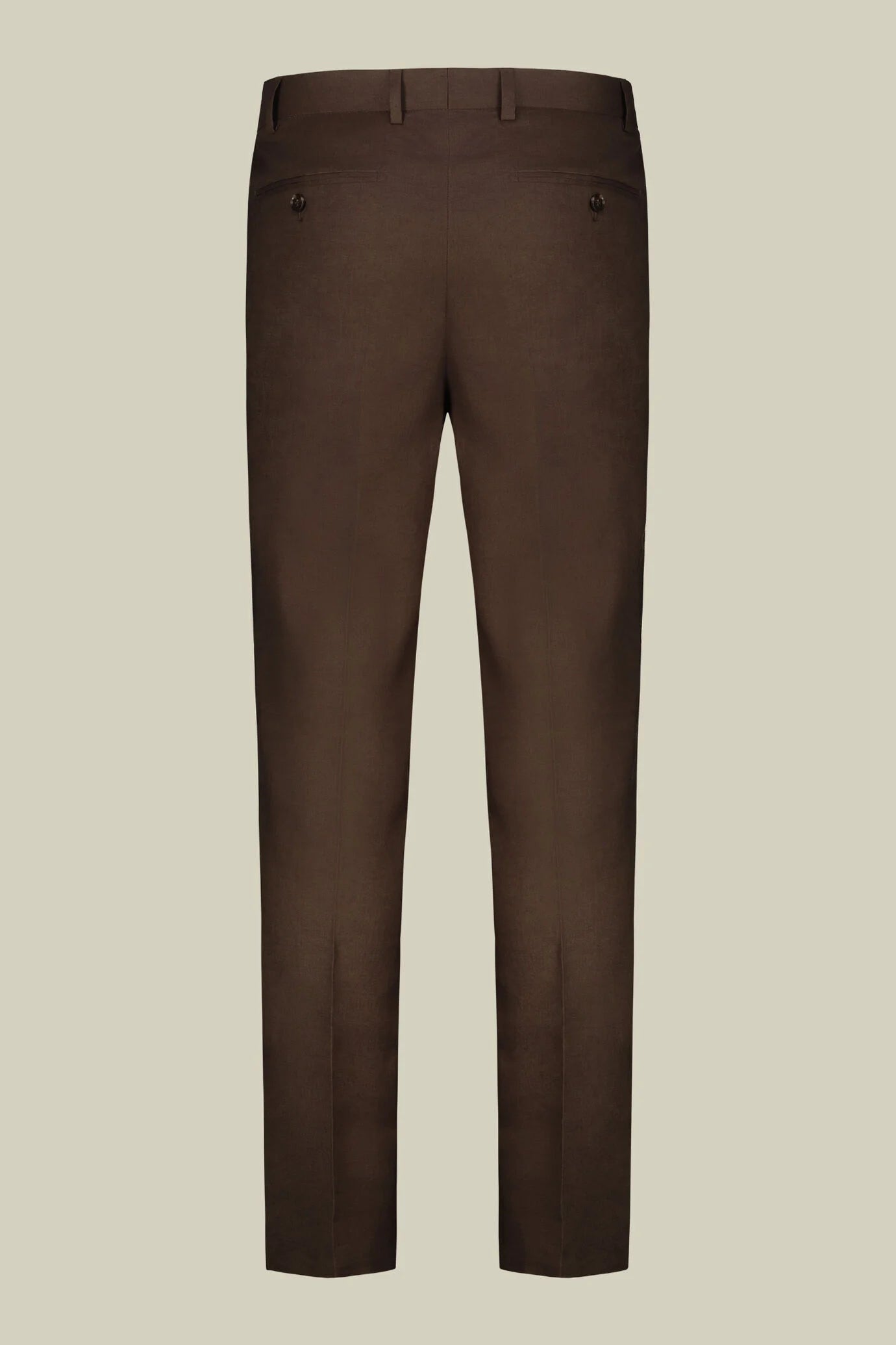 Men's double-breasted suit in 100% linen, regular fit